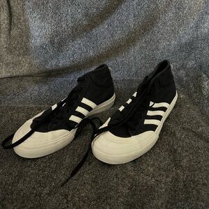 Adidas Black Knit Sneakers